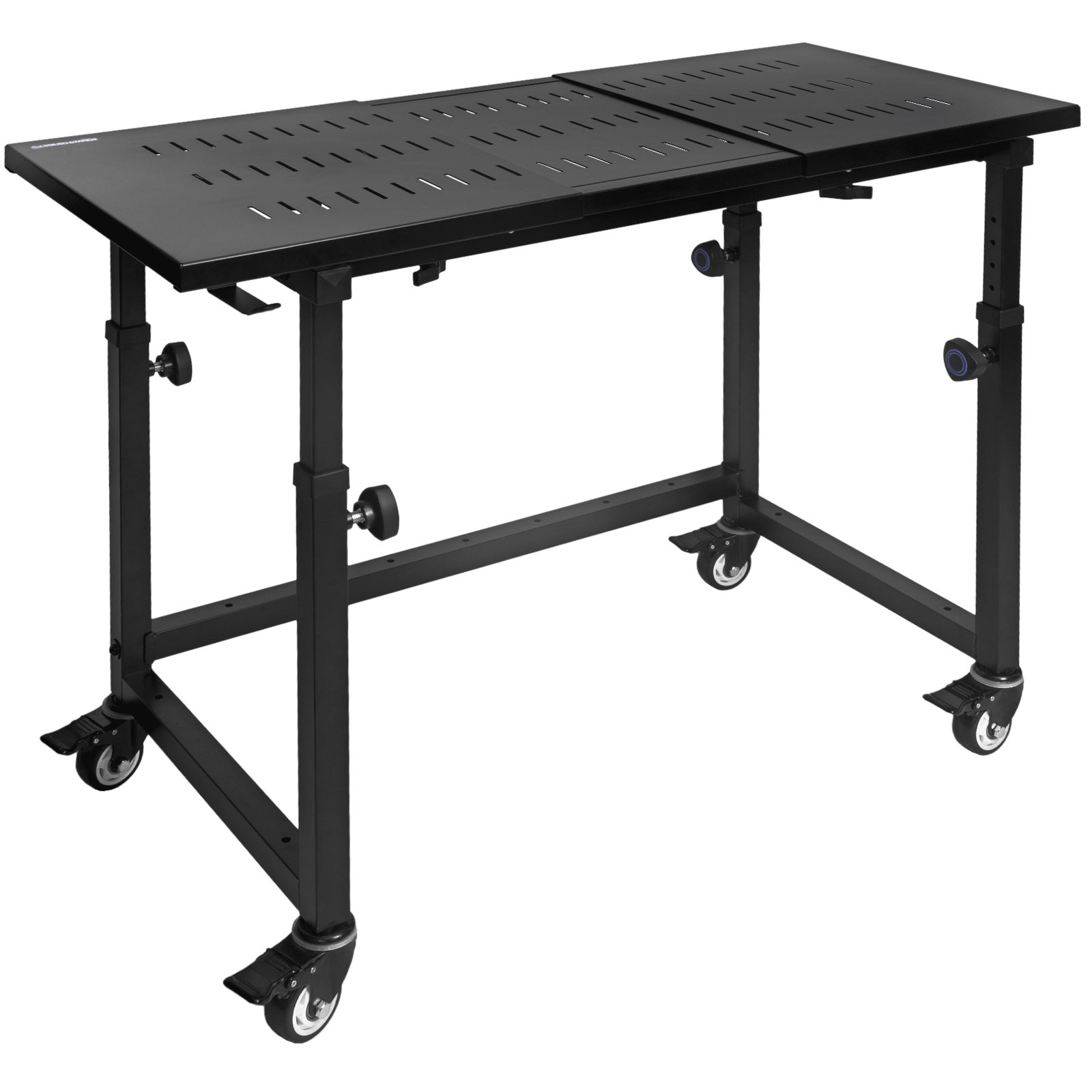 Portable Workstation with Utility Table for keyboard players, DJs, and music producers