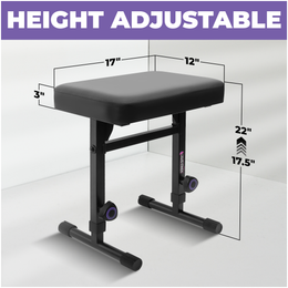 Adjustable Keyboard Bench Seat