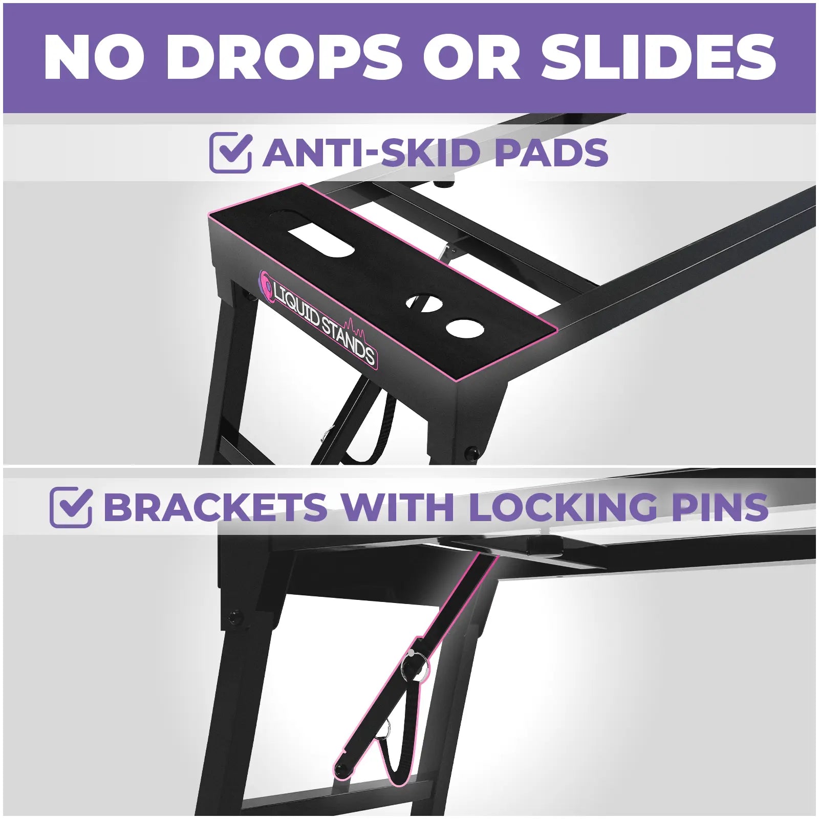 Refurbished Collapsible Keyboard Stand Liquid Stands