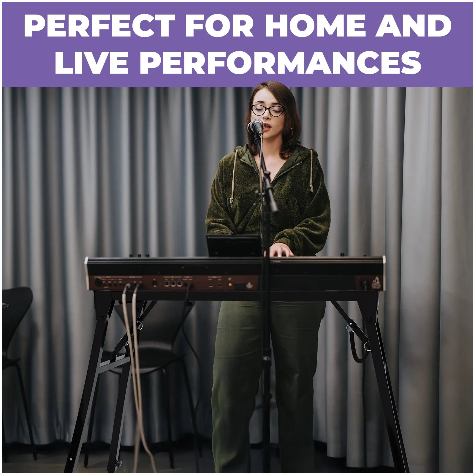 Refurbished Collapsible Keyboard Stand Liquid Stands