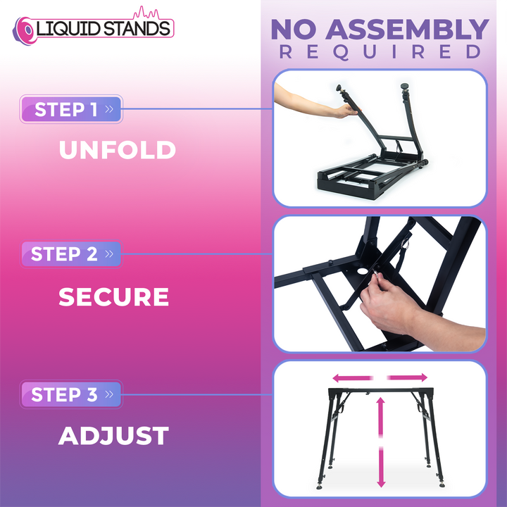 Refurbished Collapsible Keyboard Stand