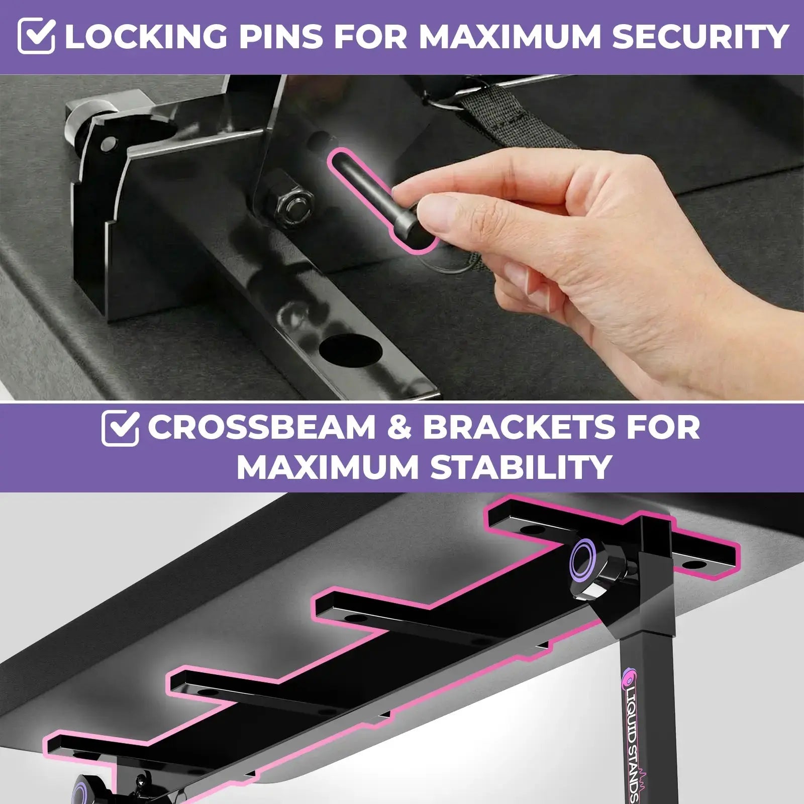 Foldable Organ Bench Liquid Stands