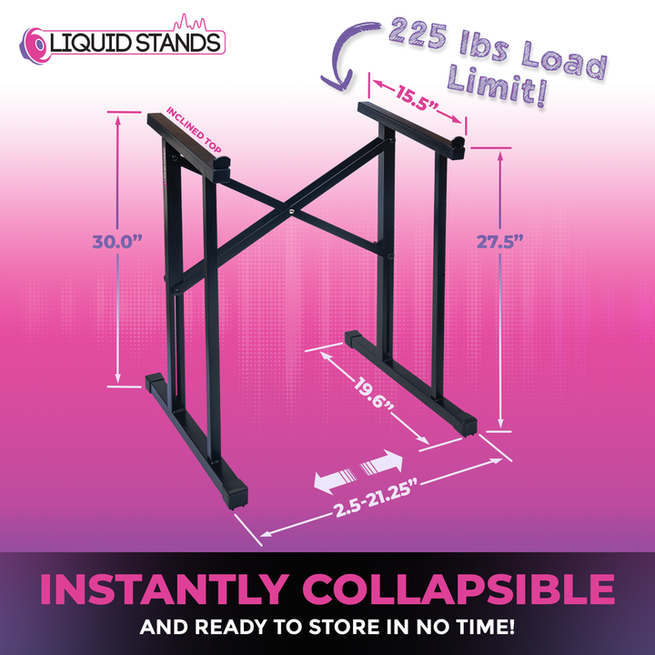 Refurbished Collapsible Audio Mixer Stand